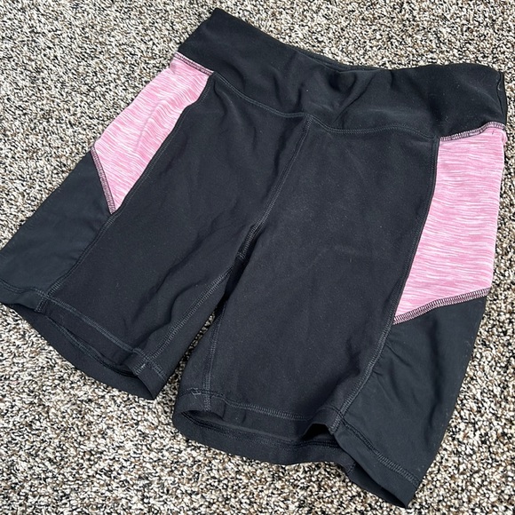 Walmart NYL Black & Pink Bike Short, worn once - Picture 2 of 6